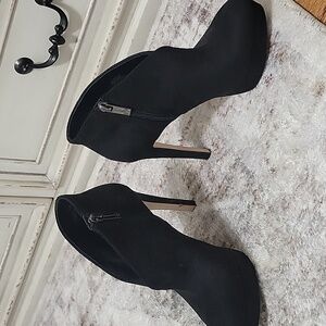 Jessica Simpson Black Heeled Boots